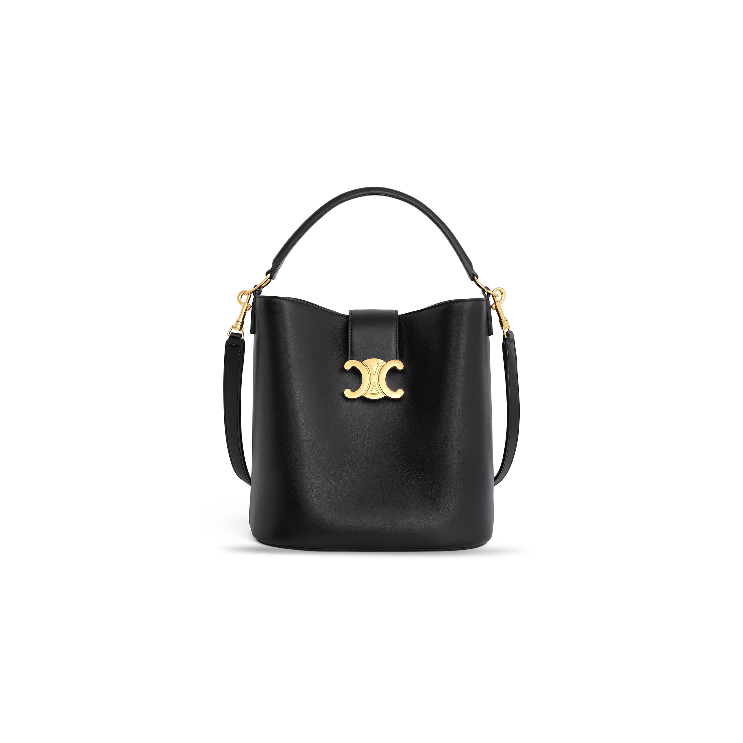 Ce**e medium bucket l0*ise in smooth calfskin 116613fx9.38no (28*24*16cm)